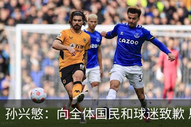 孙兴慜：向全体国民和球迷致歉 恳请少些过度批评伤害